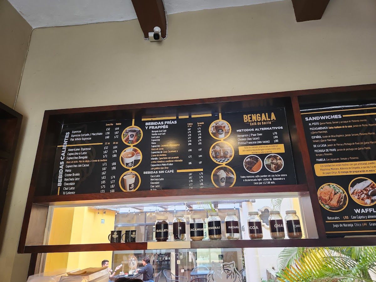 Bengala Kaffeehaus Menu - Image 1